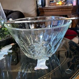 Princess House Heritage Pattern Salad Bowl